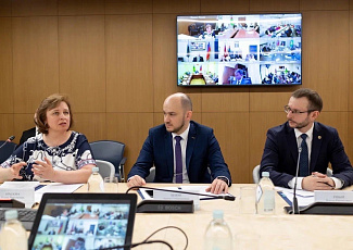  Состоялась видеоконференция по вопросам возможных форм взаимодействия в рамках реализации, возложенных на государственный фонд поддержки участников специальной военной операции «Защитники Отечества»(9 июня 2023 года)