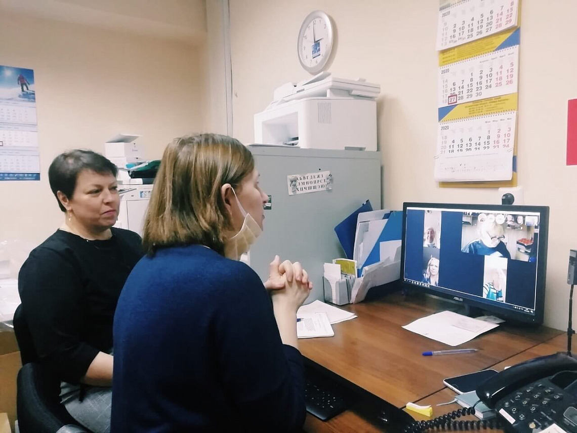  Онлайн-занятие в обществе глухих