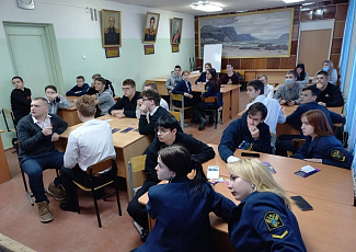 Правовое занятие для студентов высшей школы рыболовства и морских технологий